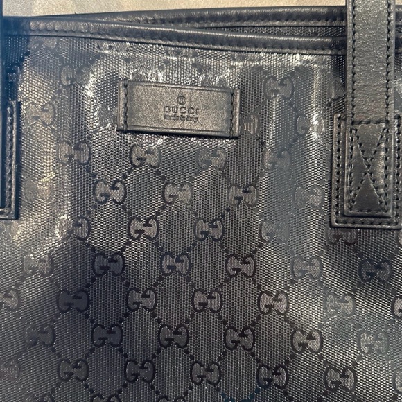 Vintage Gucci GG Imprime Tote in PVC leather - Picture 2 of 5